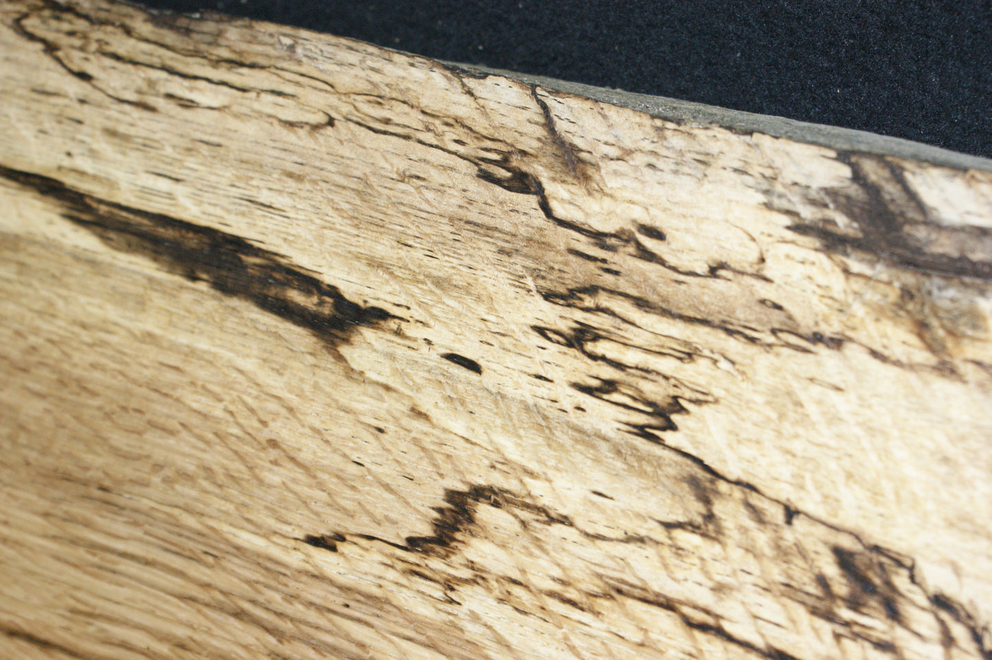 (79) SPALTED TURKEY OAK, 797 L x 328 W x 45 D mm RUSTIC HARDWOOD, CRAFTS, SHELVING