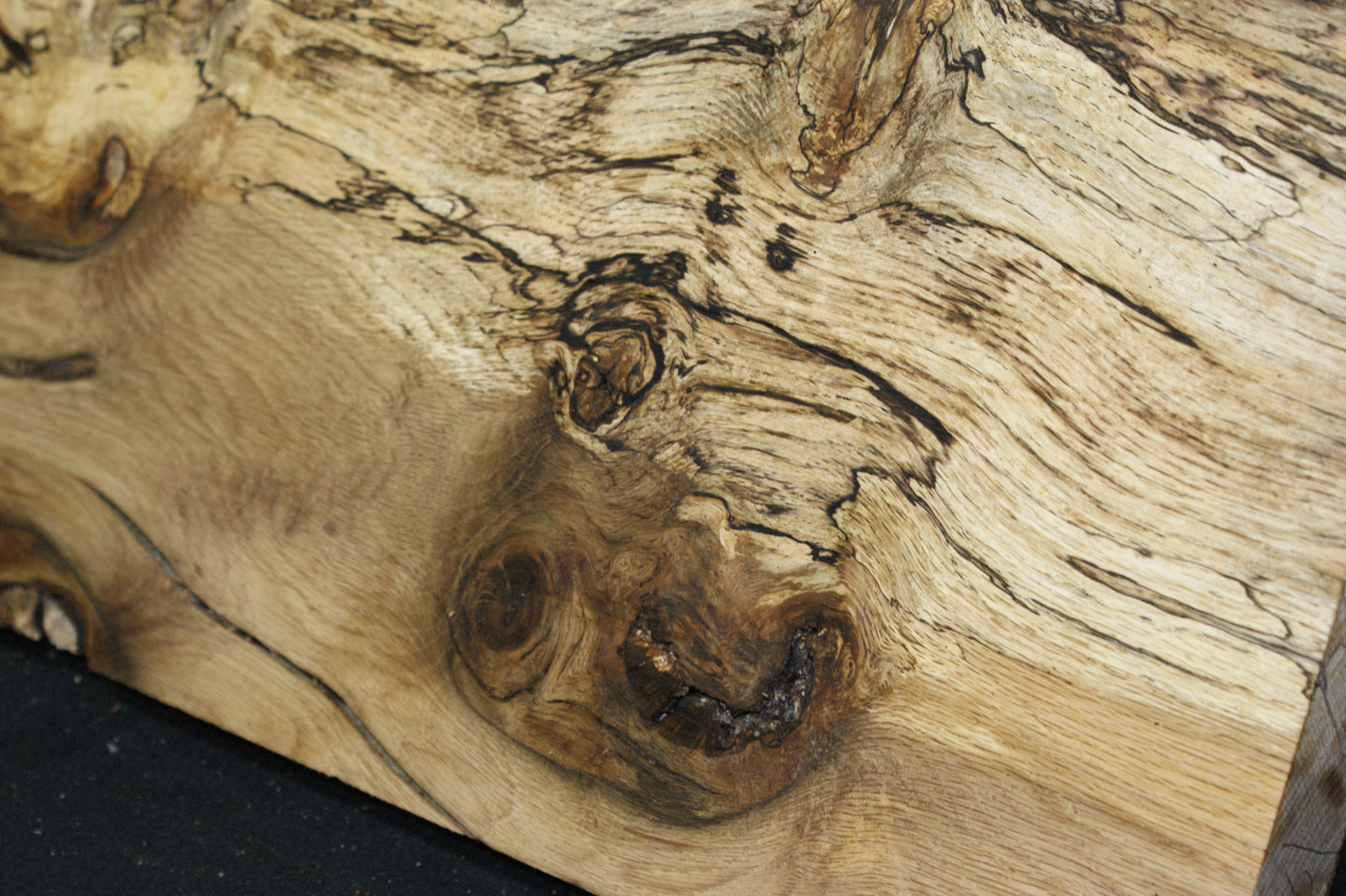 (81) SPALTED TURKEY OAK, 1000 L x 300 W x 45 D mm RUSTIC HARDWOOD, CRAFTS, SHELVING