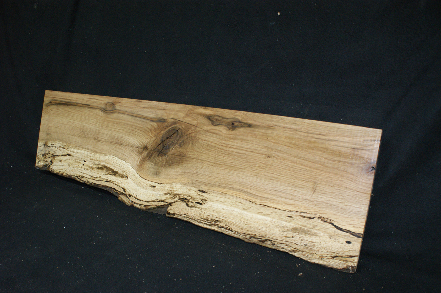 (82) SPALTED TURKEY OAK, 1010 L x 297 W x 45 D mm RUSTIC HARDWOOD, CRAFTS, SHELVING