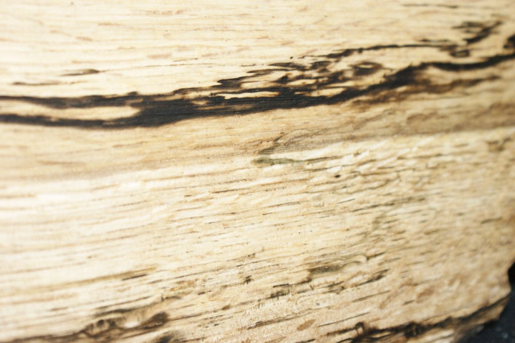 (83) SPALTED TURKEY OAK, 780 L x 310 W x 45 D mm RUSTIC HARDWOOD, CRAFTS, SHELVING Oak & Burr Oak