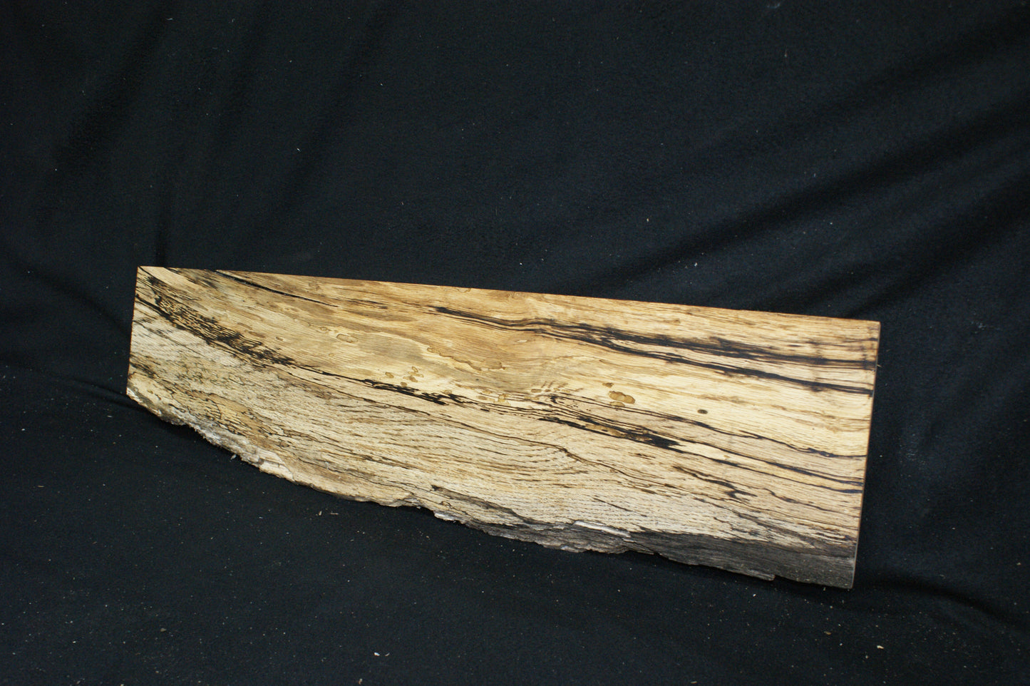 (84) SPALTED TURKEY OAK, 782 L x 225 W x 45 D mm RUSTIC HARDWOOD, CRAFTS, SHELVING