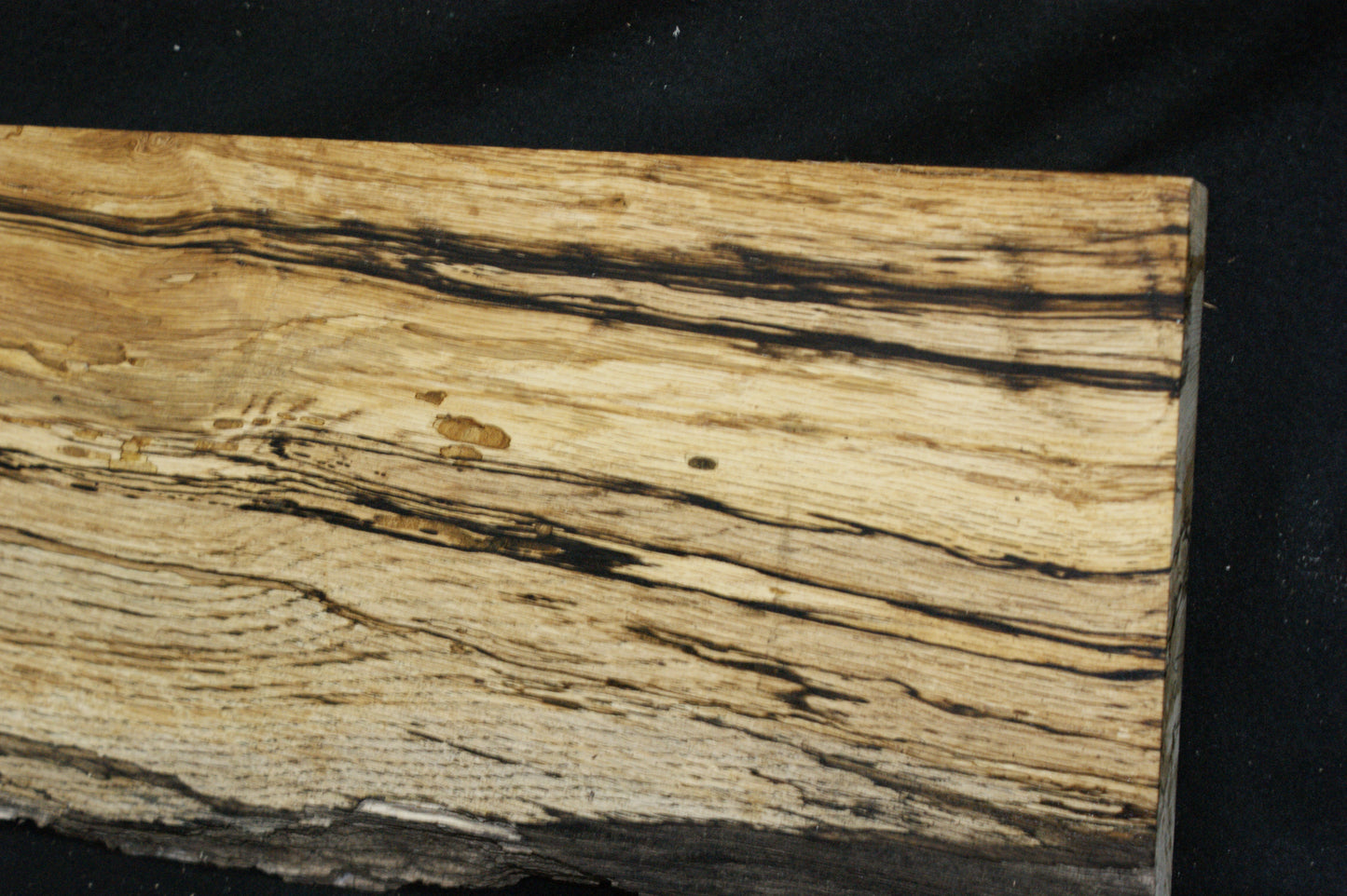 (84) SPALTED TURKEY OAK, 782 L x 225 W x 45 D mm RUSTIC HARDWOOD, CRAFTS, SHELVING