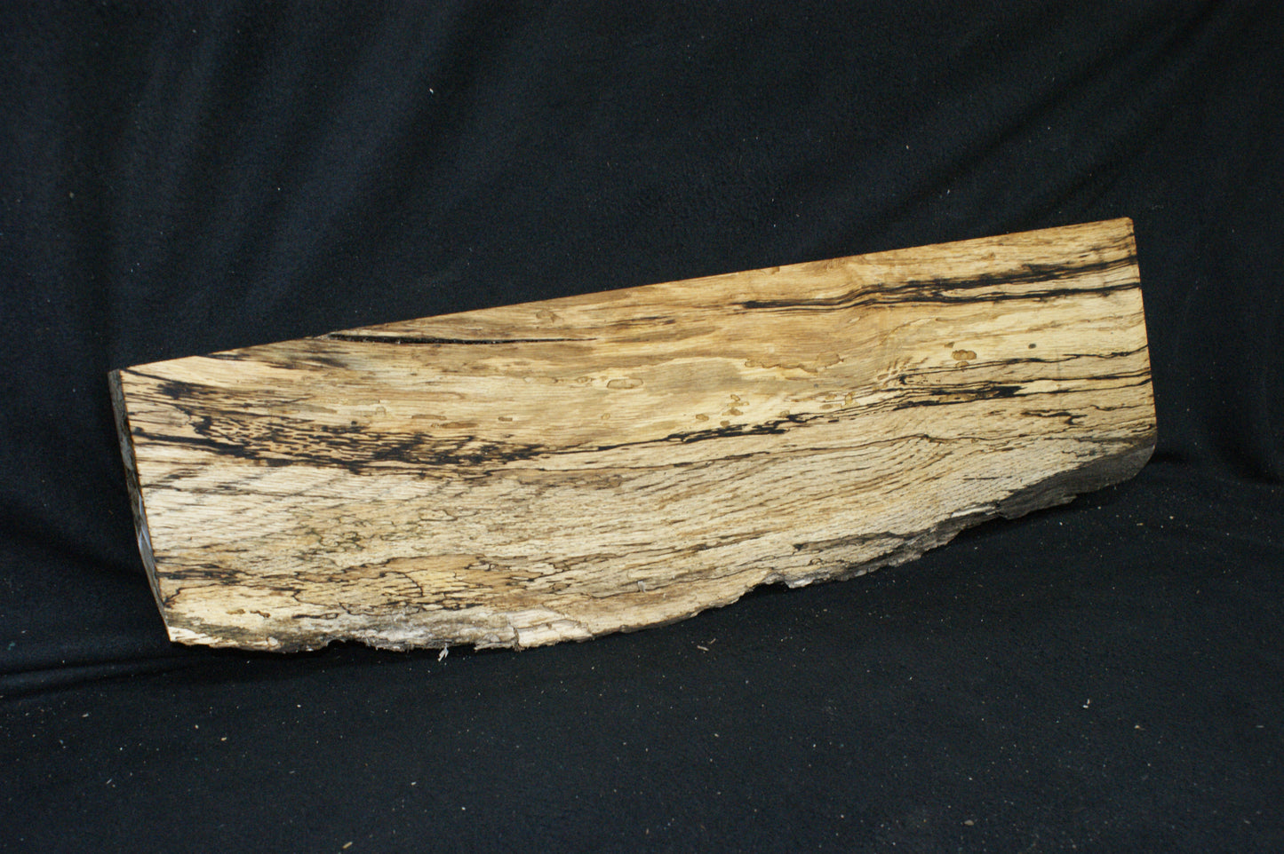 (84) SPALTED TURKEY OAK, 782 L x 225 W x 45 D mm RUSTIC HARDWOOD, CRAFTS, SHELVING