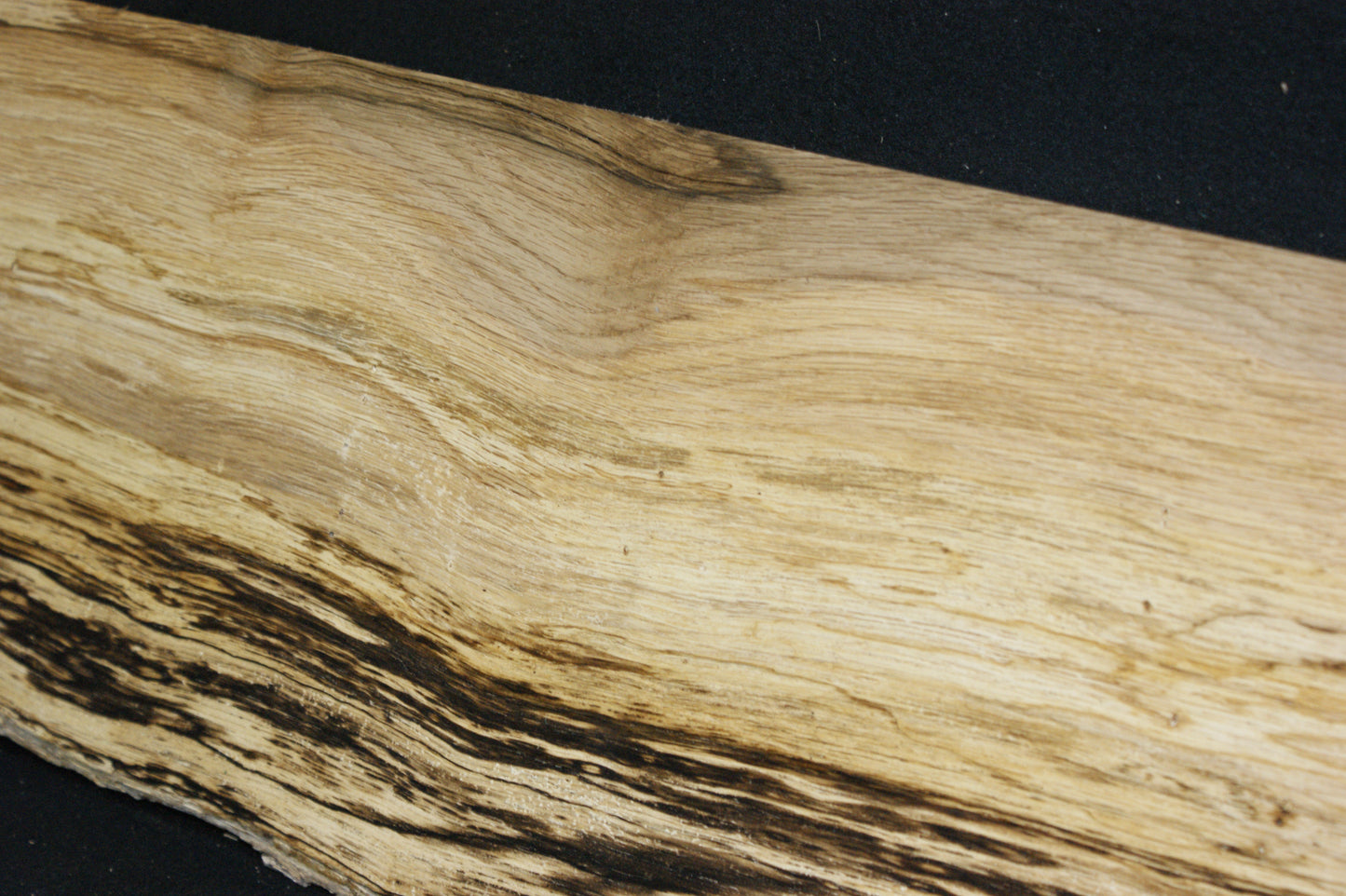 (85) SPALTED TURKEY OAK, 1025 L x 260 W x 45 D mm RUSTIC HARDWOOD, CRAFTS, SHELVING