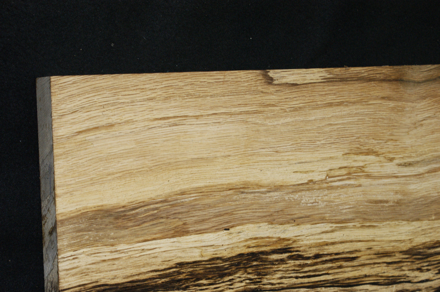 (85) SPALTED TURKEY OAK, 1025 L x 260 W x 45 D mm RUSTIC HARDWOOD, CRAFTS, SHELVING