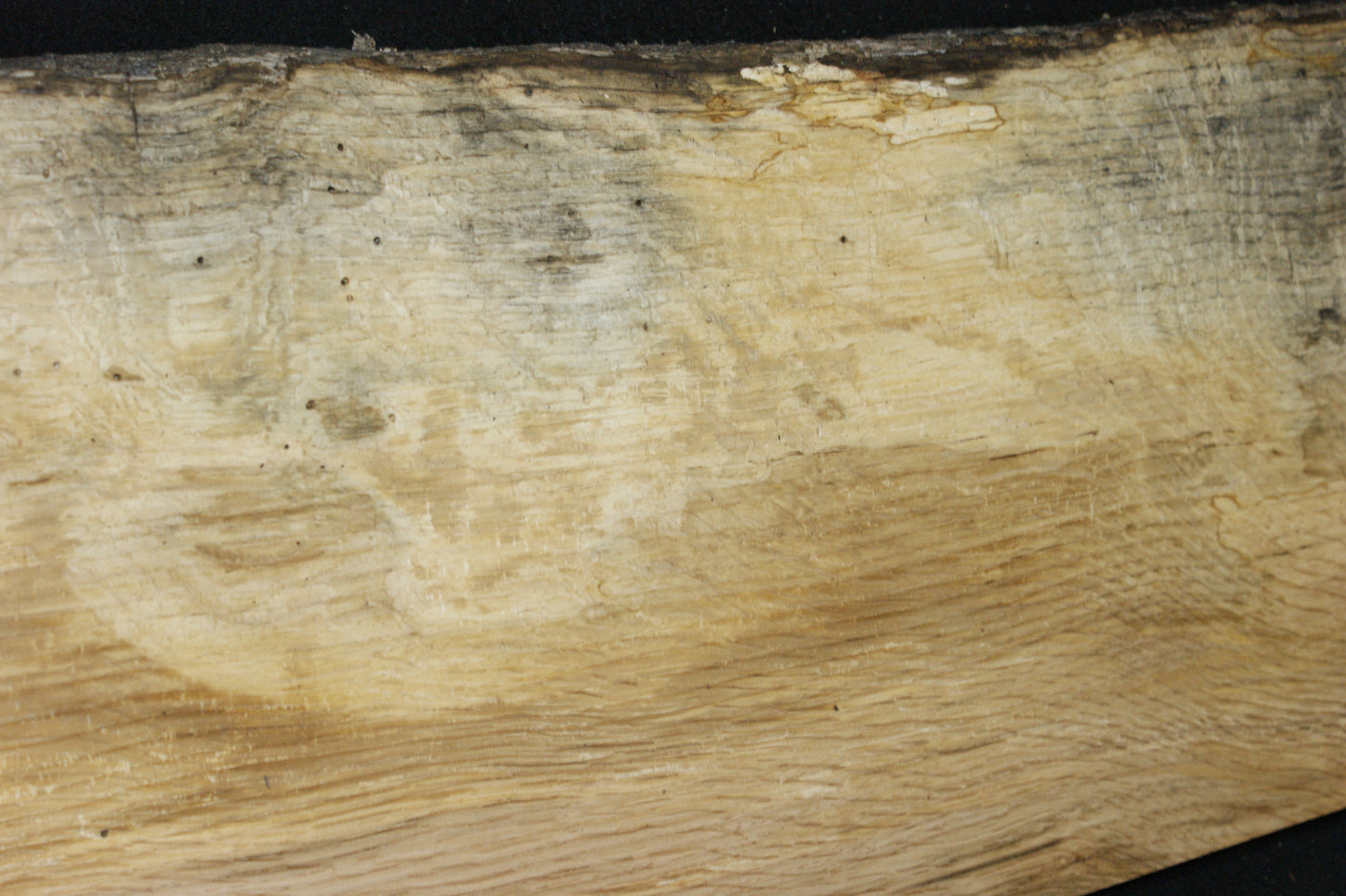 (87) SPALTED TURKEY OAK, 993 L x 317 W x 45 D mm RUSTIC HARDWOOD, CRAFTS, SHELVING