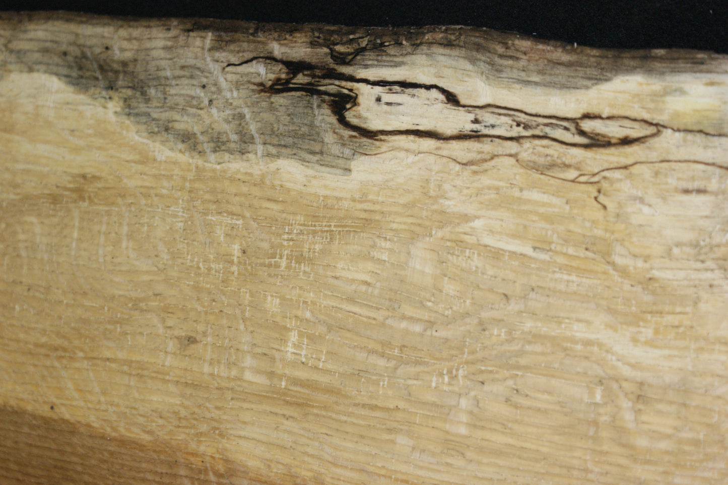 (88) SPALTED TURKEY OAK, 740 L x 380 W x 45 D mm RUSTIC HARDWOOD, CRAFTS, SHELVING