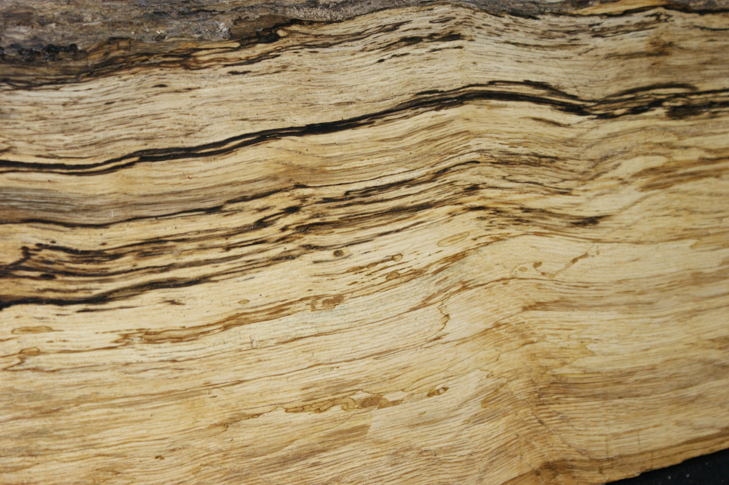 (91) SPALTED TURKEY OAK, 720  L x 280 W x 45 D mm RUSTIC HARDWOOD, CRAFTS, SHELVING