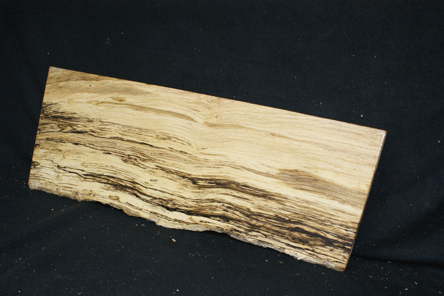 (91) SPALTED TURKEY OAK, 720  L x 280 W x 45 D mm RUSTIC HARDWOOD, CRAFTS, SHELVING