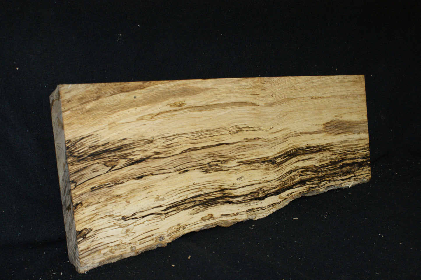 (91) SPALTED TURKEY OAK, 720  L x 280 W x 45 D mm RUSTIC HARDWOOD, CRAFTS, SHELVING