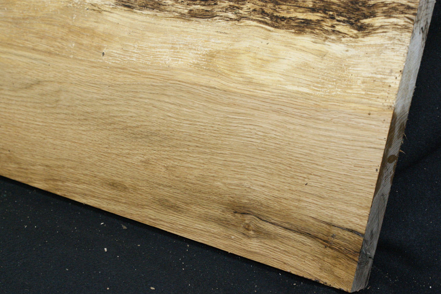 (94) SPALTED TURKEY OAK, 966 L x 320 W x 45 D mm RUSTIC HARDWOOD, CRAFTS, SHELVING