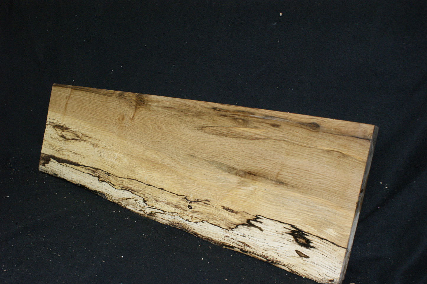 (94) SPALTED TURKEY OAK, 966 L x 320 W x 45 D mm RUSTIC HARDWOOD, CRAFTS, SHELVING