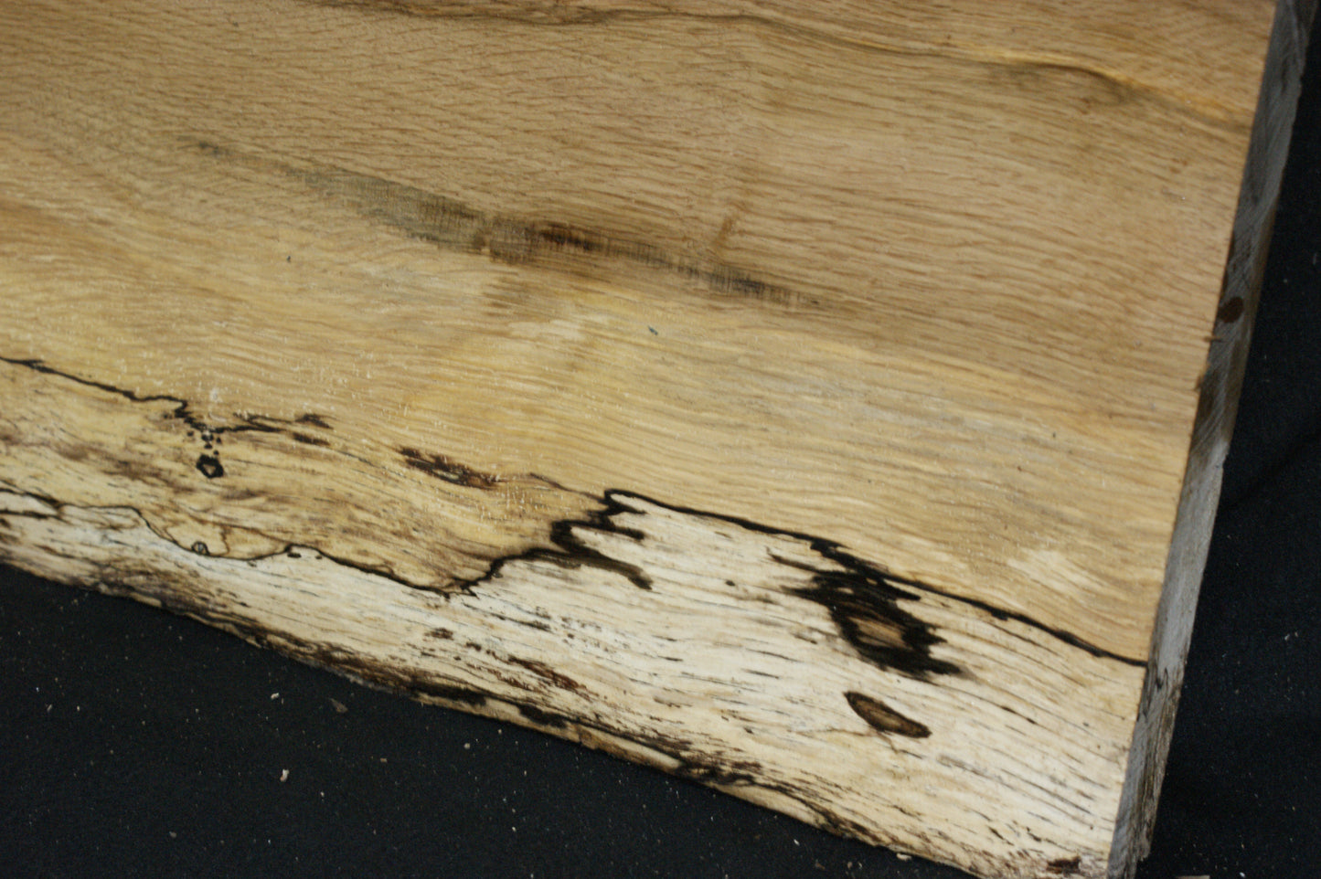 (94) SPALTED TURKEY OAK, 966 L x 320 W x 45 D mm RUSTIC HARDWOOD, CRAFTS, SHELVING