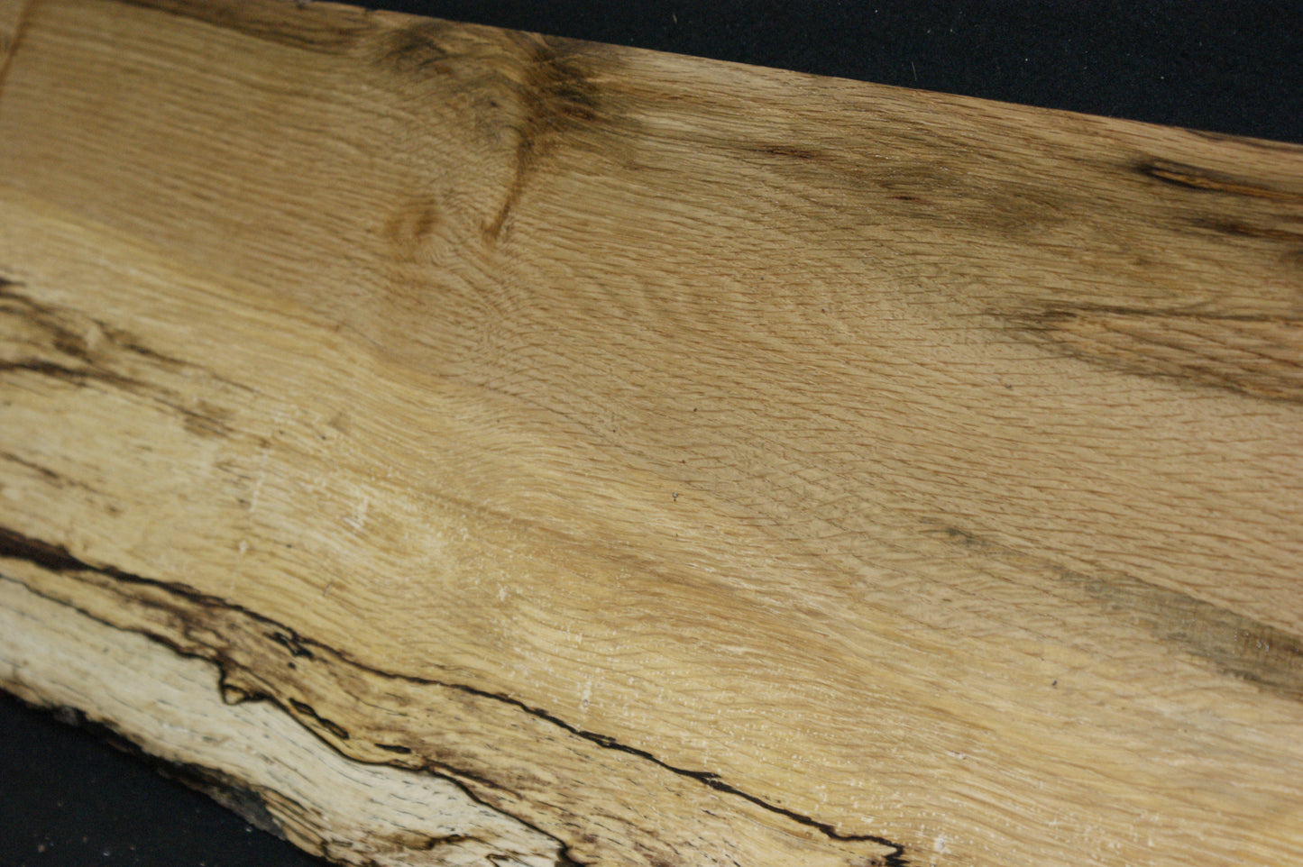 (94) SPALTED TURKEY OAK, 966 L x 320 W x 45 D mm RUSTIC HARDWOOD, CRAFTS, SHELVING