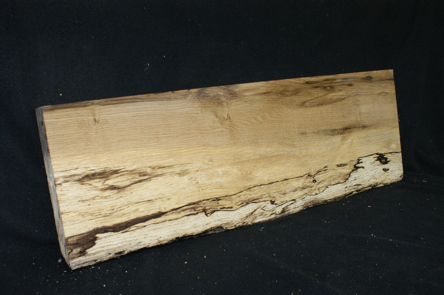 (94) SPALTED TURKEY OAK, 966 L x 320 W x 45 D mm RUSTIC HARDWOOD, CRAFTS, SHELVING