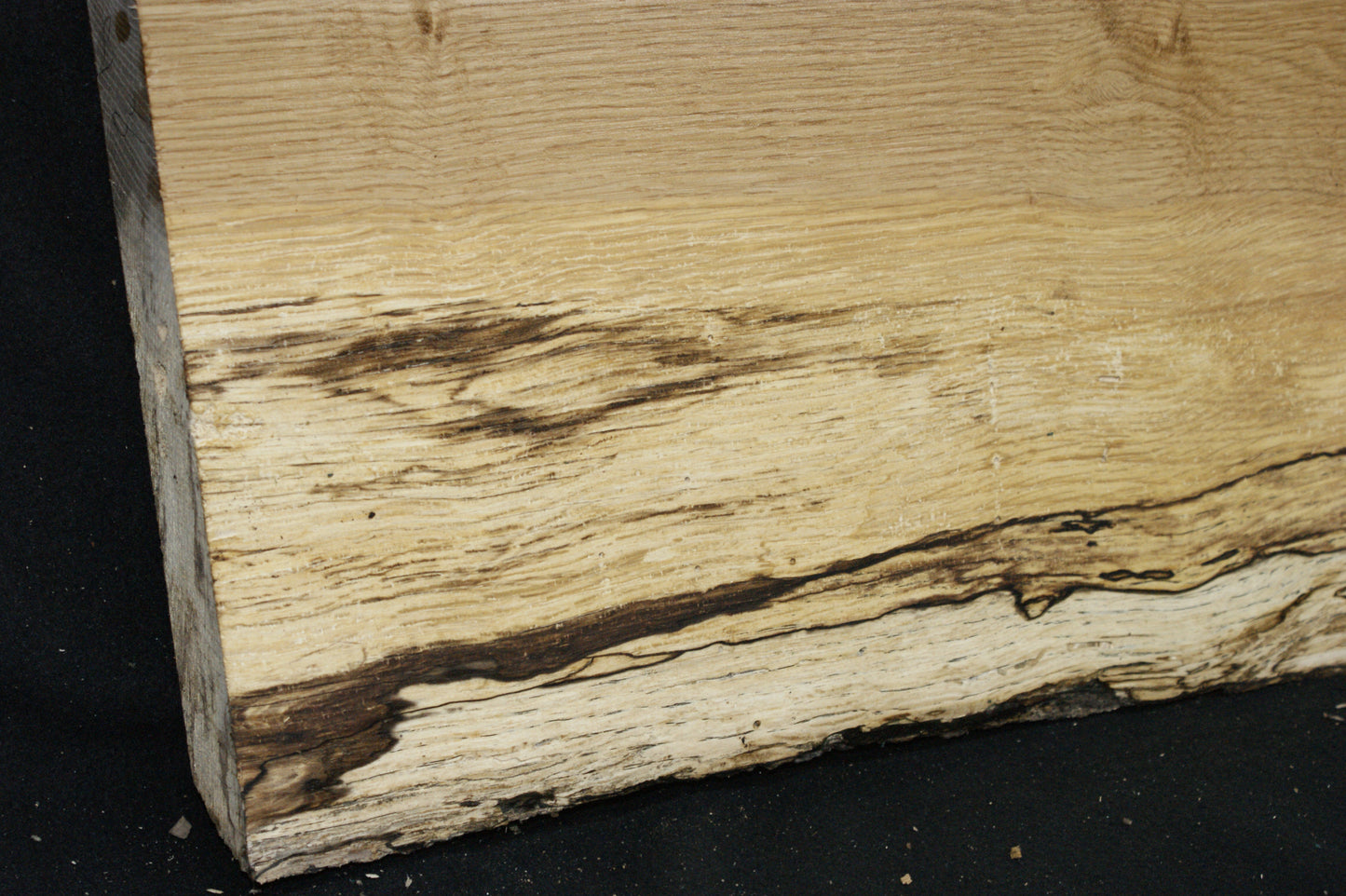 (94) SPALTED TURKEY OAK, 966 L x 320 W x 45 D mm RUSTIC HARDWOOD, CRAFTS, SHELVING