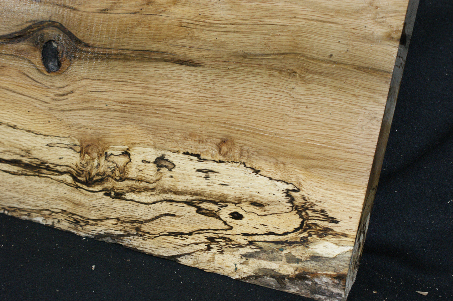 (96) SPALTED TURKEY OAK, 870 L x 290 W x 45 D mm RUSTIC HARDWOOD, CRAFTS, SHELVING