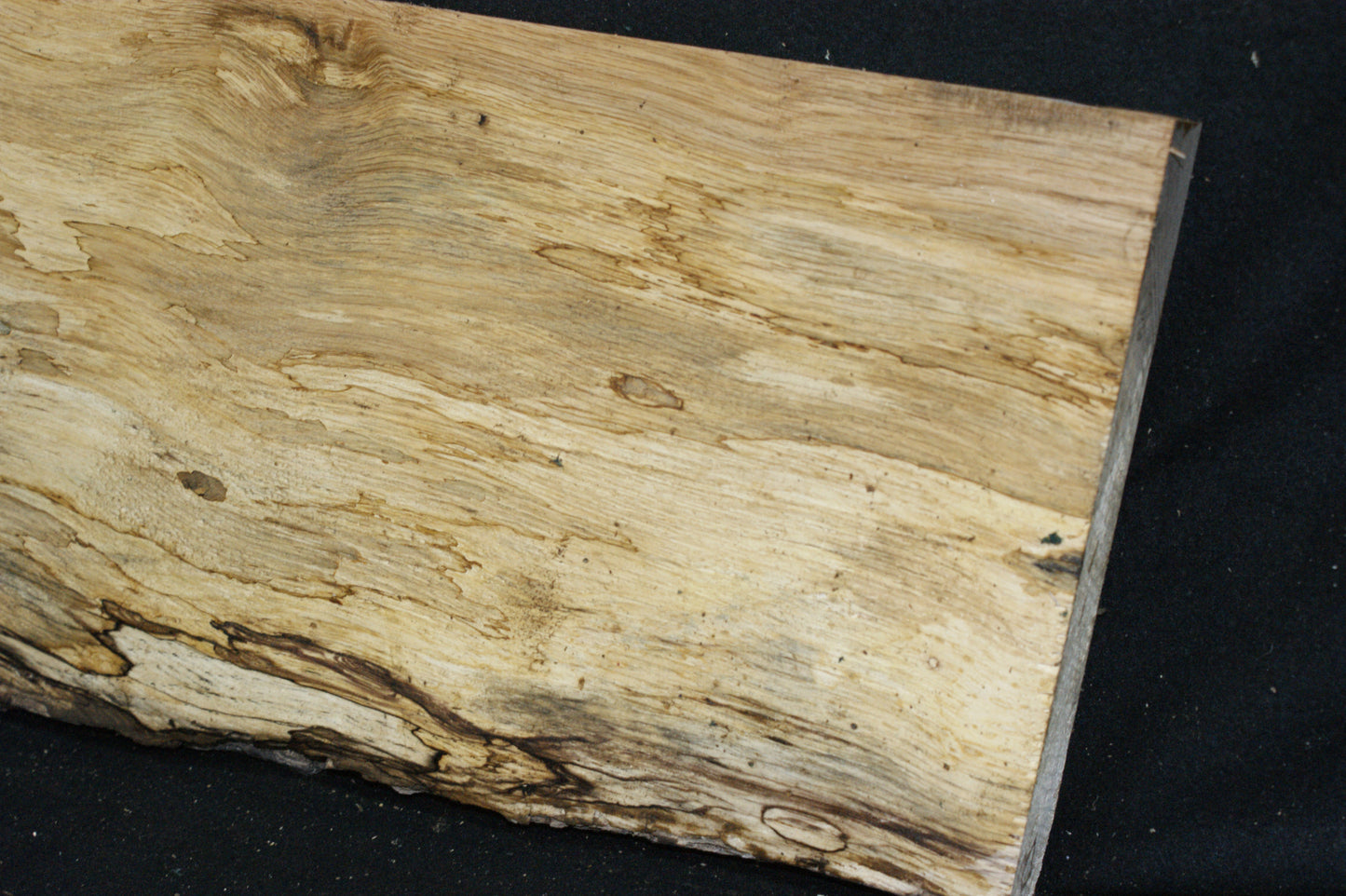 (98) SPALTED TURKEY OAK, 686 L x 265 W x 45 D mm RUSTIC HARDWOOD, CRAFTS, SHELVING