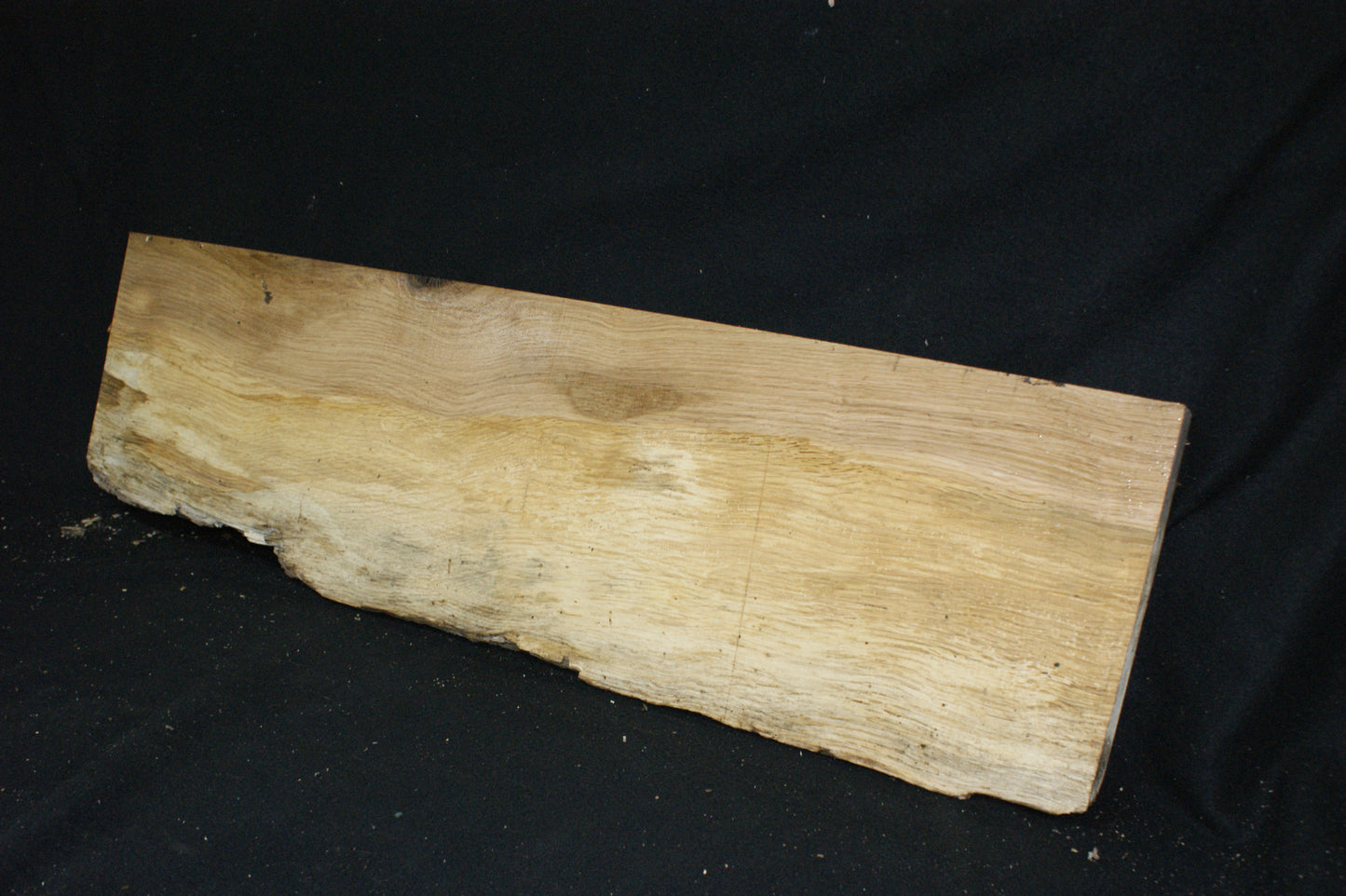 (102) SPALTED TURKEY OAK, 1015 L x 288 W x 45 D mm RUSTIC HARDWOOD, CRAFTS, SHELVING