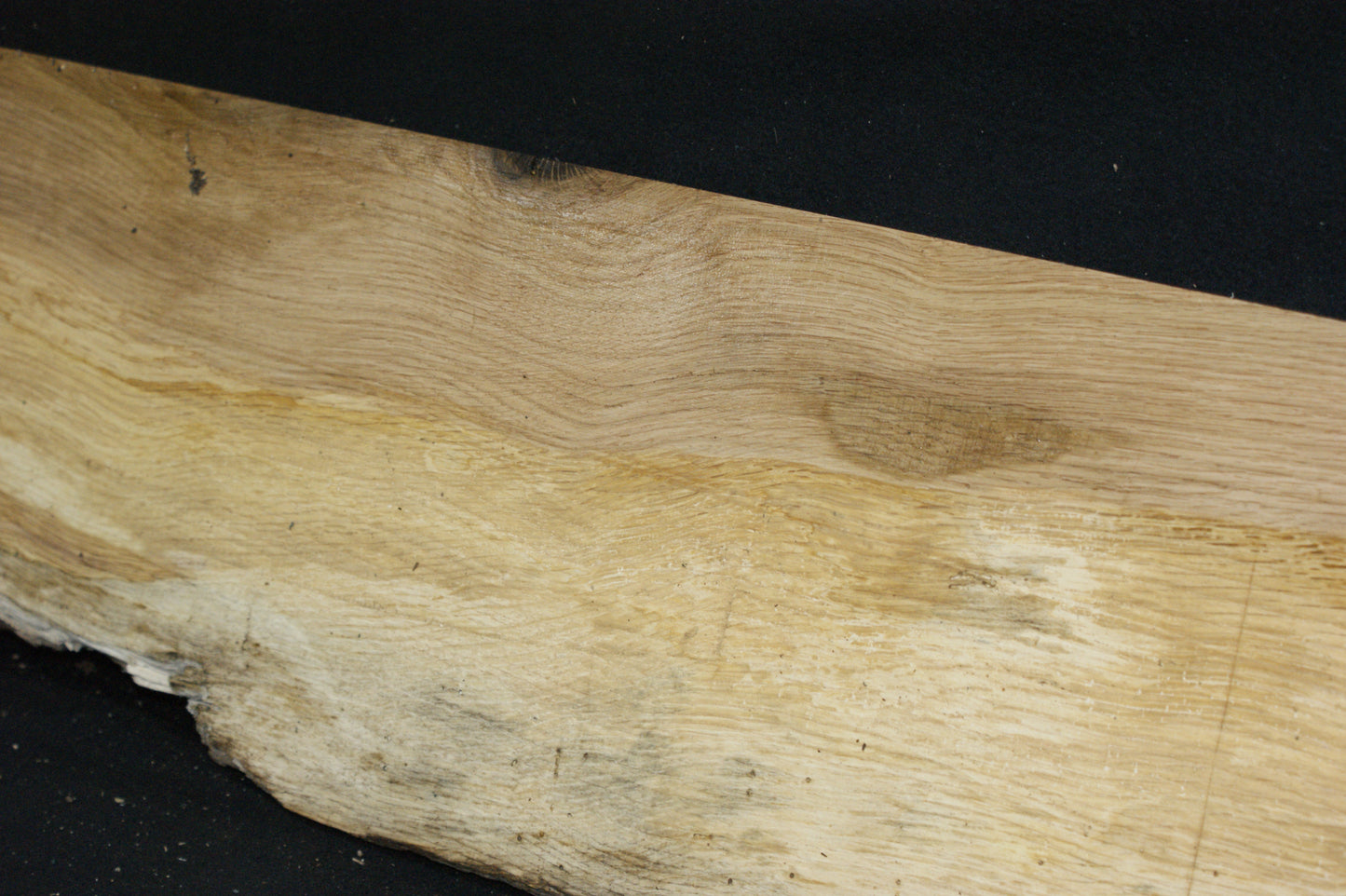 (102) SPALTED TURKEY OAK, 1015 L x 288 W x 45 D mm RUSTIC HARDWOOD, CRAFTS, SHELVING