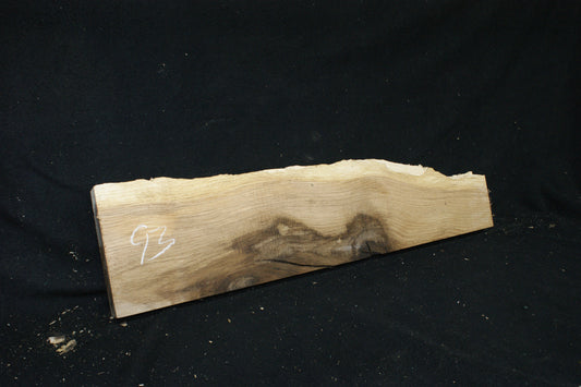 (93) SPALTED TURKEY OAK, 765 L x 182 W x 45 D mm RUSTIC HARDWOOD, CRAFTS, SHELVING