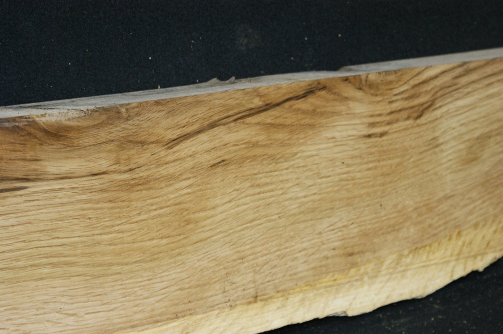 (93) SPALTED TURKEY OAK, 765 L x 182 W x 45 D mm RUSTIC HARDWOOD, CRAFTS, SHELVING Oak & Burr Oak