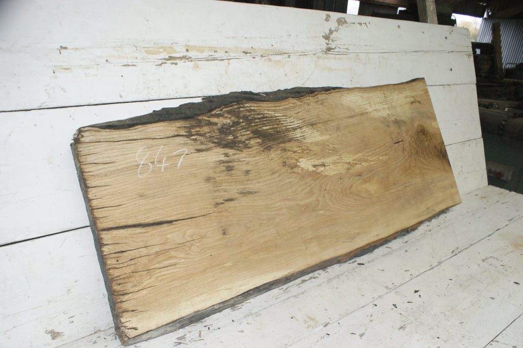 English Ash hardwood board 1120 L x 455 W x 30 D       (847) Ash