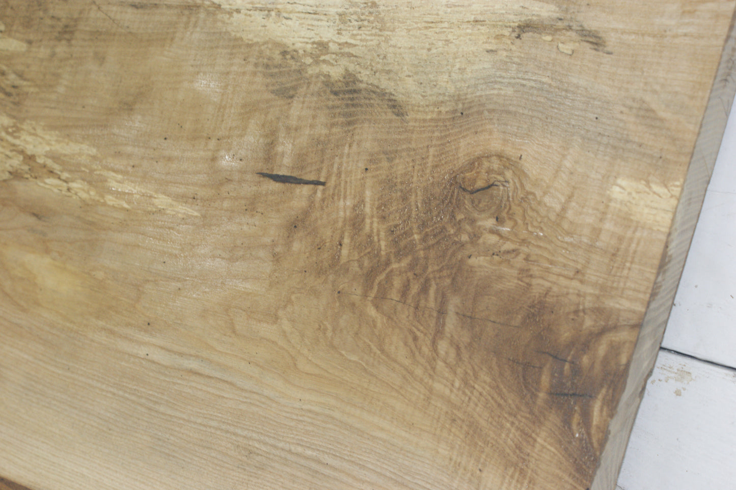 English Ash hardwood board 1120 L x 455 W x 30 D       (847)