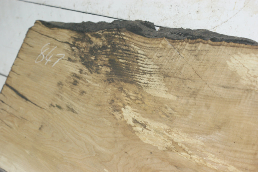 English Ash hardwood board 1120 L x 455 W x 30 D       (847) Ash