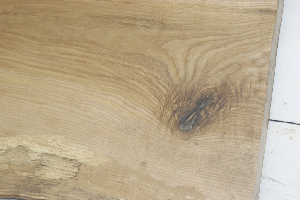 English Ash hardwood board 1120 L x 455 W x 30 D       (847) Ash