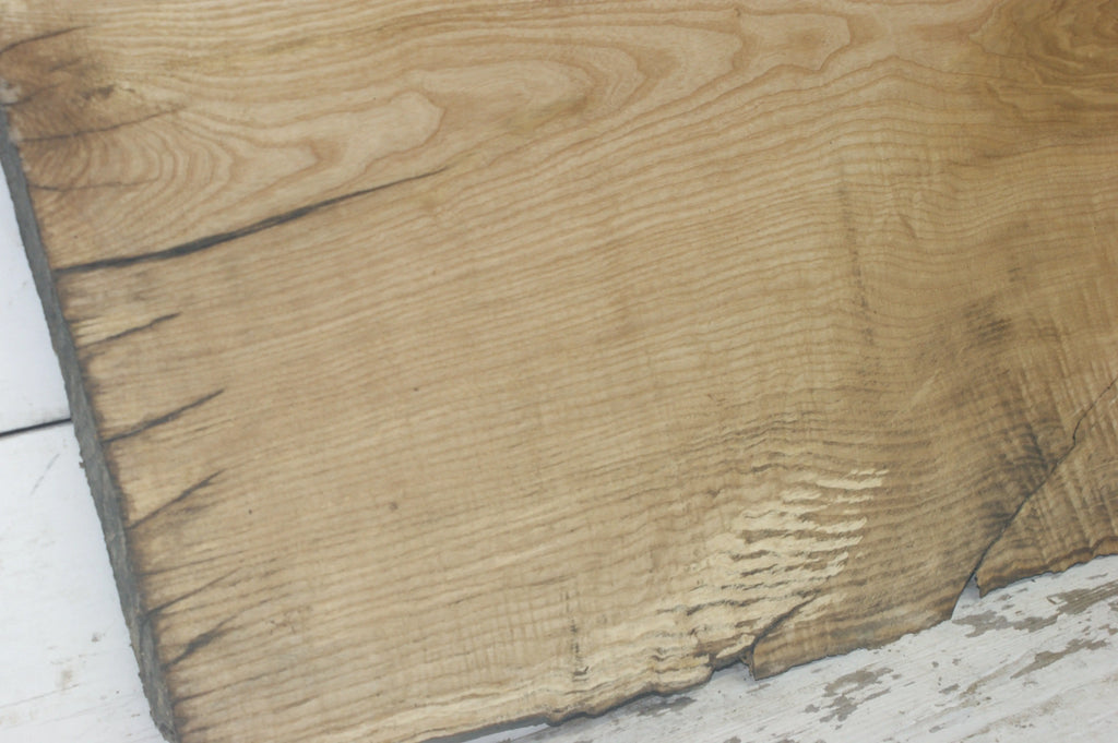 English Ash hardwood board 1120 L x 455 W x 30 D       (847) Ash