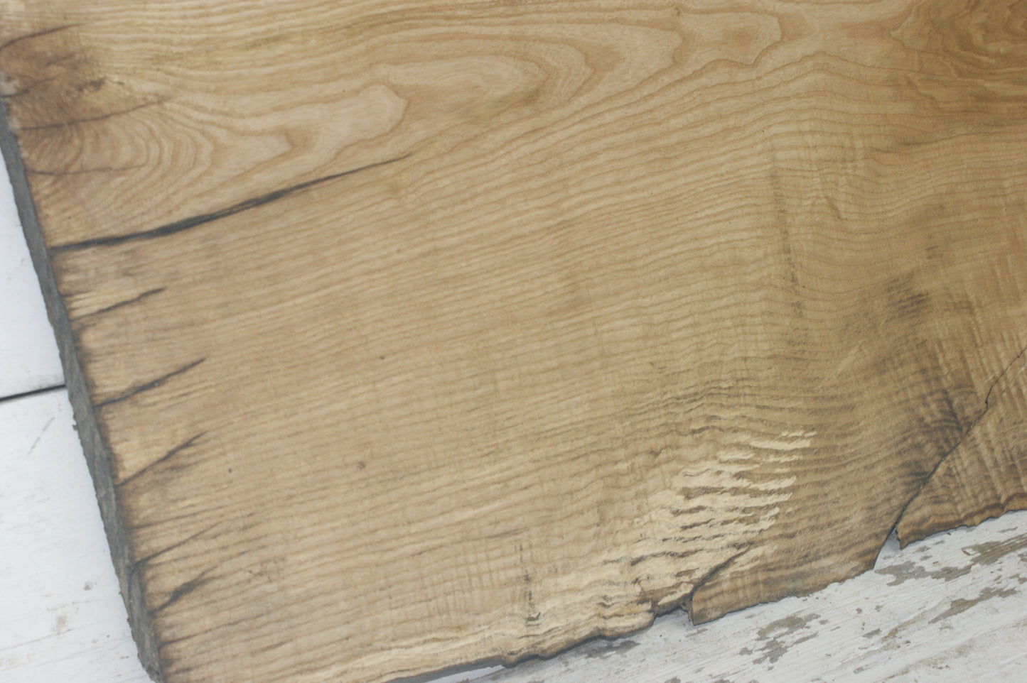 English Ash hardwood board 1120 L x 455 W x 30 D       (847)