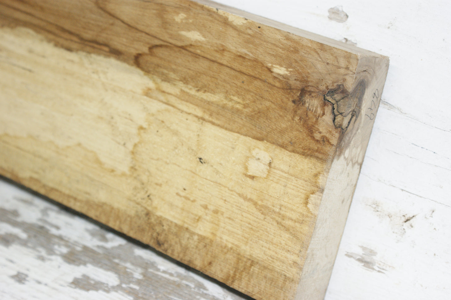 Spalted Beech 1130 L x 221 W x 37 D (mm)    (849)
