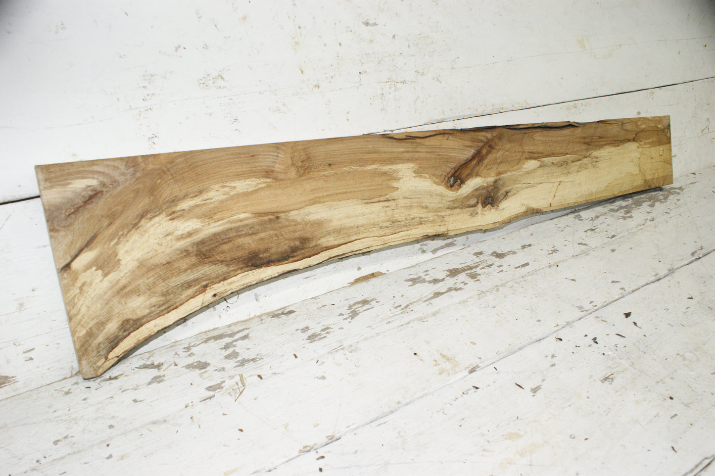 Spalted Beech 1130 L x 221 W x 37 D (mm)    (849)