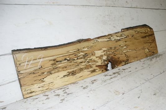 Spalted beech tone wood, craft wood 1177 L x 260 W x 15 D (mm)    (929)