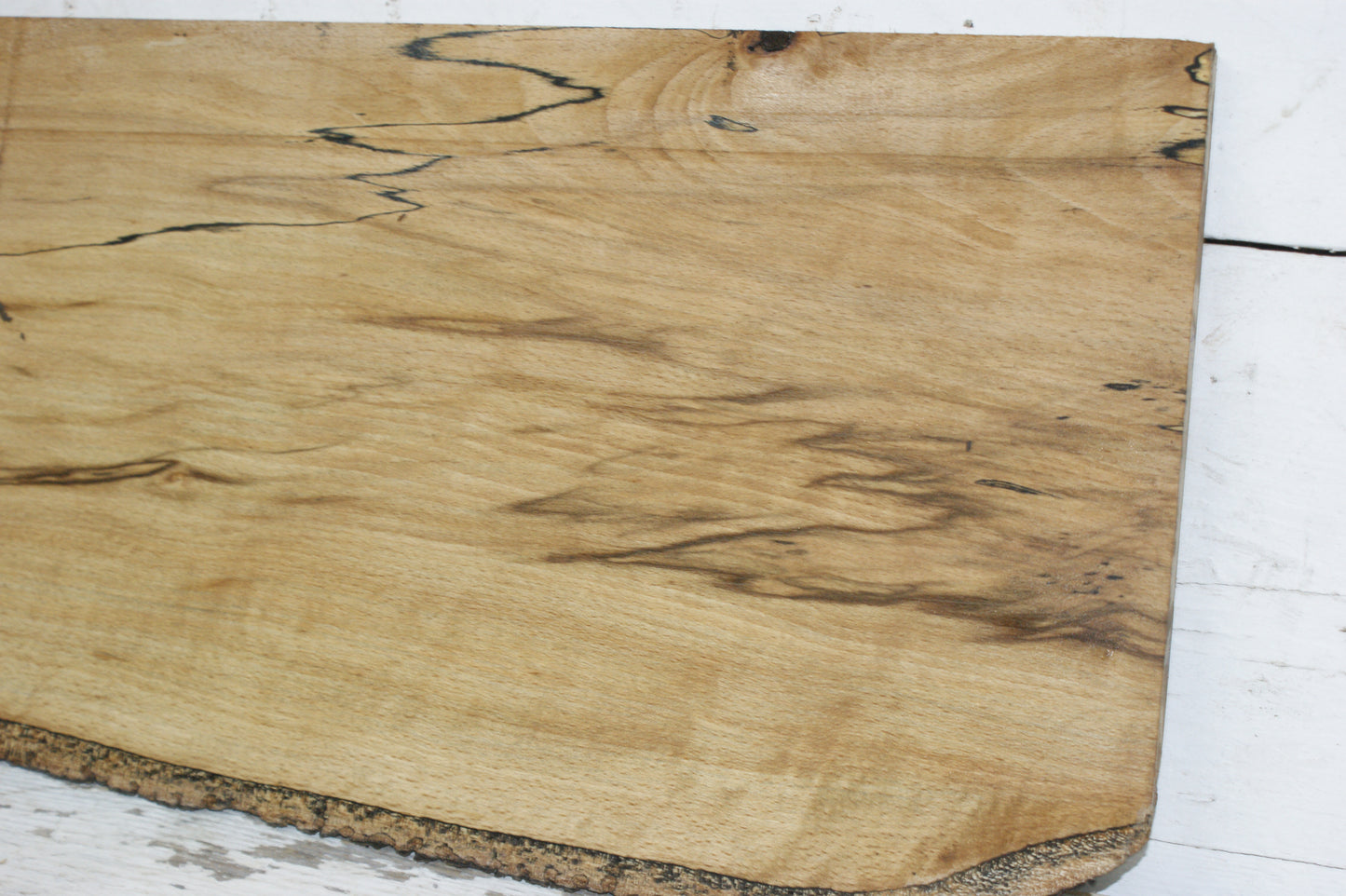 Spalted beech tone wood, craft wood 1177 L x 260 W x 15 D (mm)    (929)