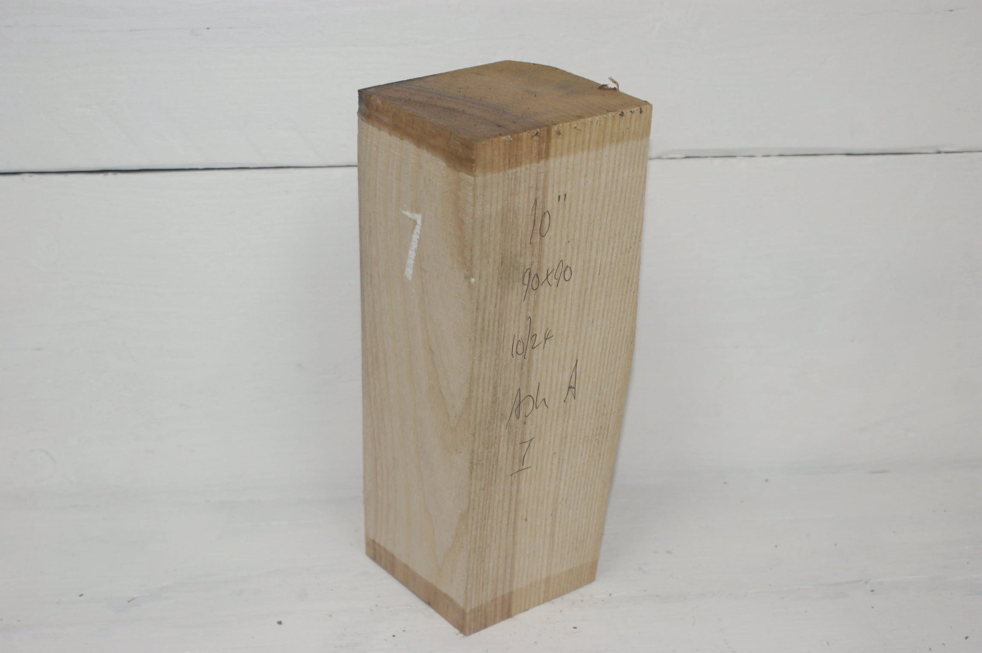 Ash 254 x 90 mm A Grade wood turning blank  (007) Wood Turning Blanks A, B & C Grade