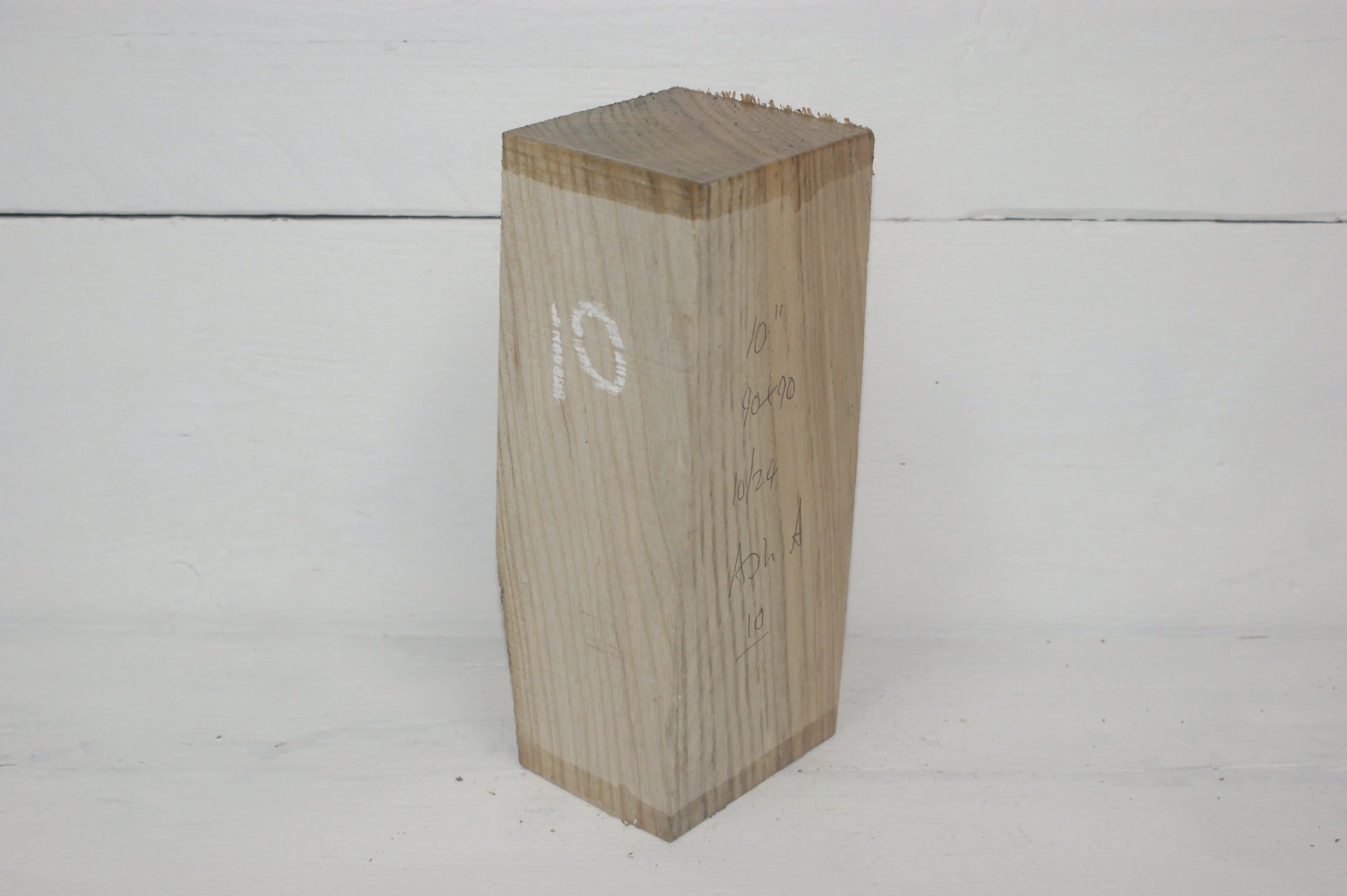 Ash 254 x 90 mm A Grade wood turning blank  (010) Wood Turning Blanks A, B & C Grade