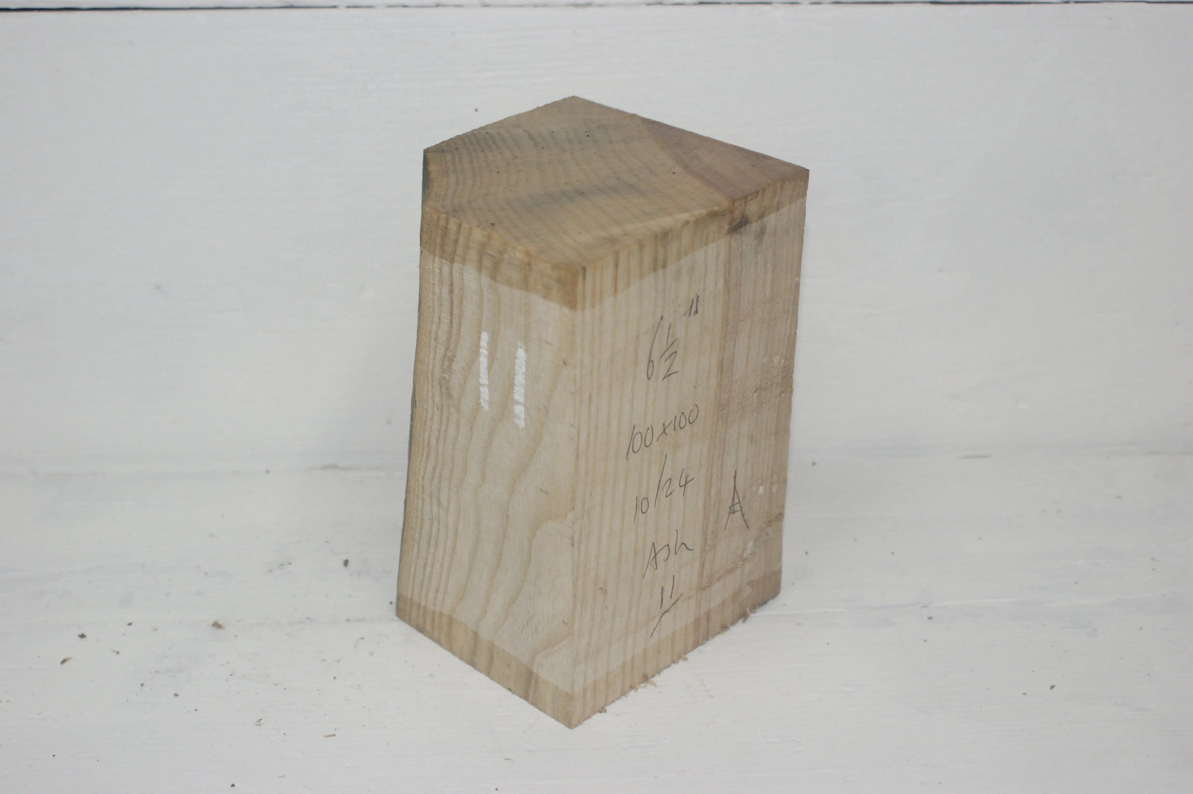 Ash 165 x 100 mm A Grade wood turning blank  (011) Wood Turning Blanks A, B & C Grade