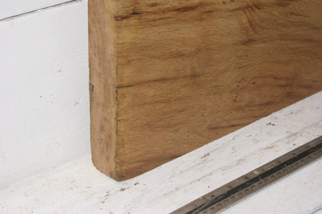 Oak   415 L x 330-260 W x 47 D mm (130) Oak & Burr Oak