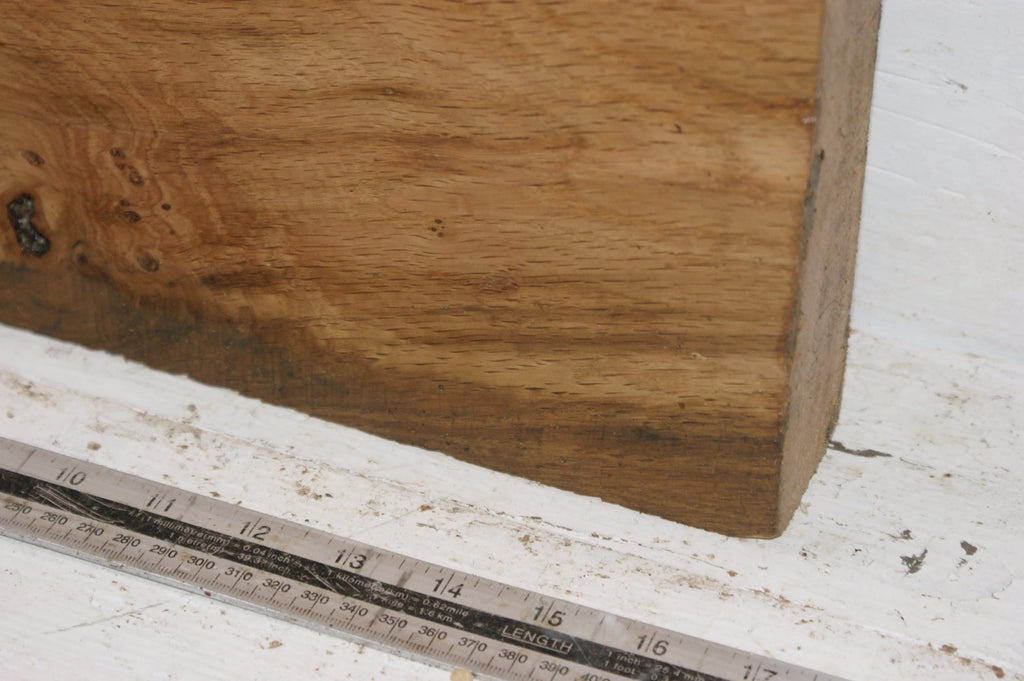 Oak   415 L x 330-260 W x 47 D mm (130) Oak & Burr Oak
