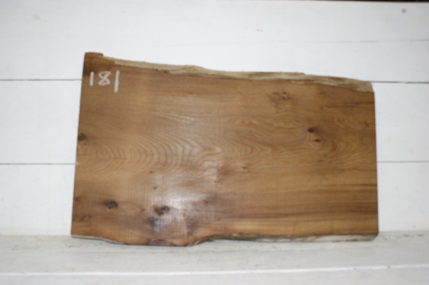 (181) AIR DRIED ELM BOARD, HARDWOOD