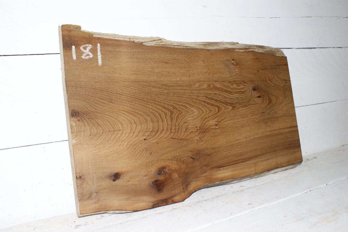 (181) AIR DRIED ELM BOARD, HARDWOOD