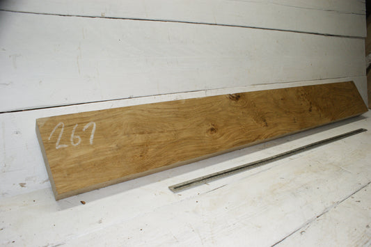 Oak Mantle, 1497 L x 179 W x 59 D (mm) plank, hardwood timber  (267)