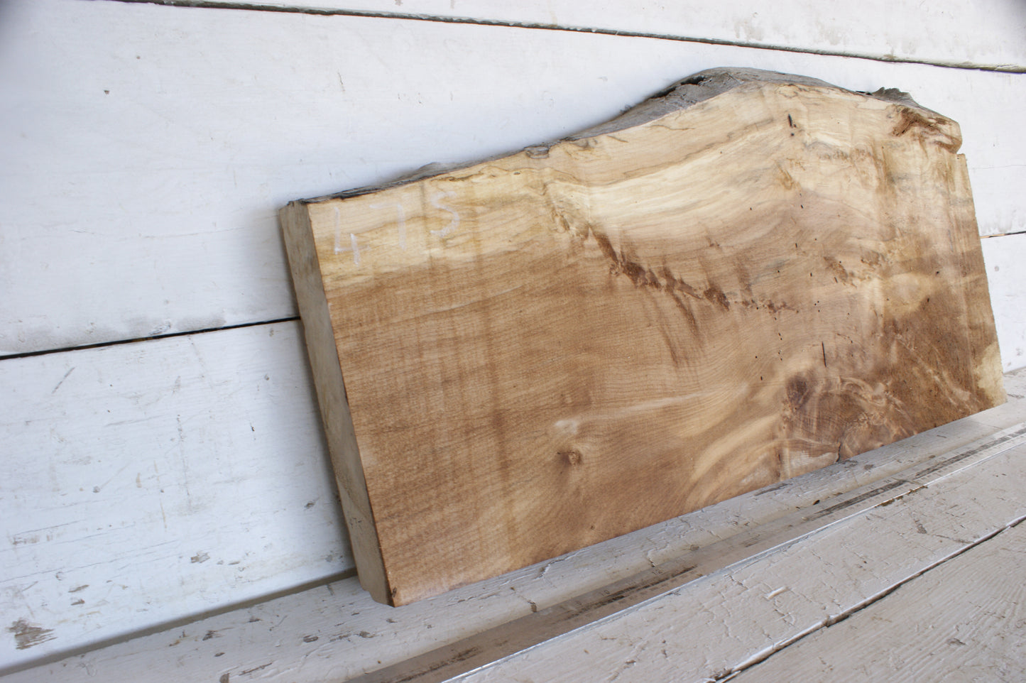 Spalted Sycamore 775 L x 404 - 275 W x 60 D (mm) (475)