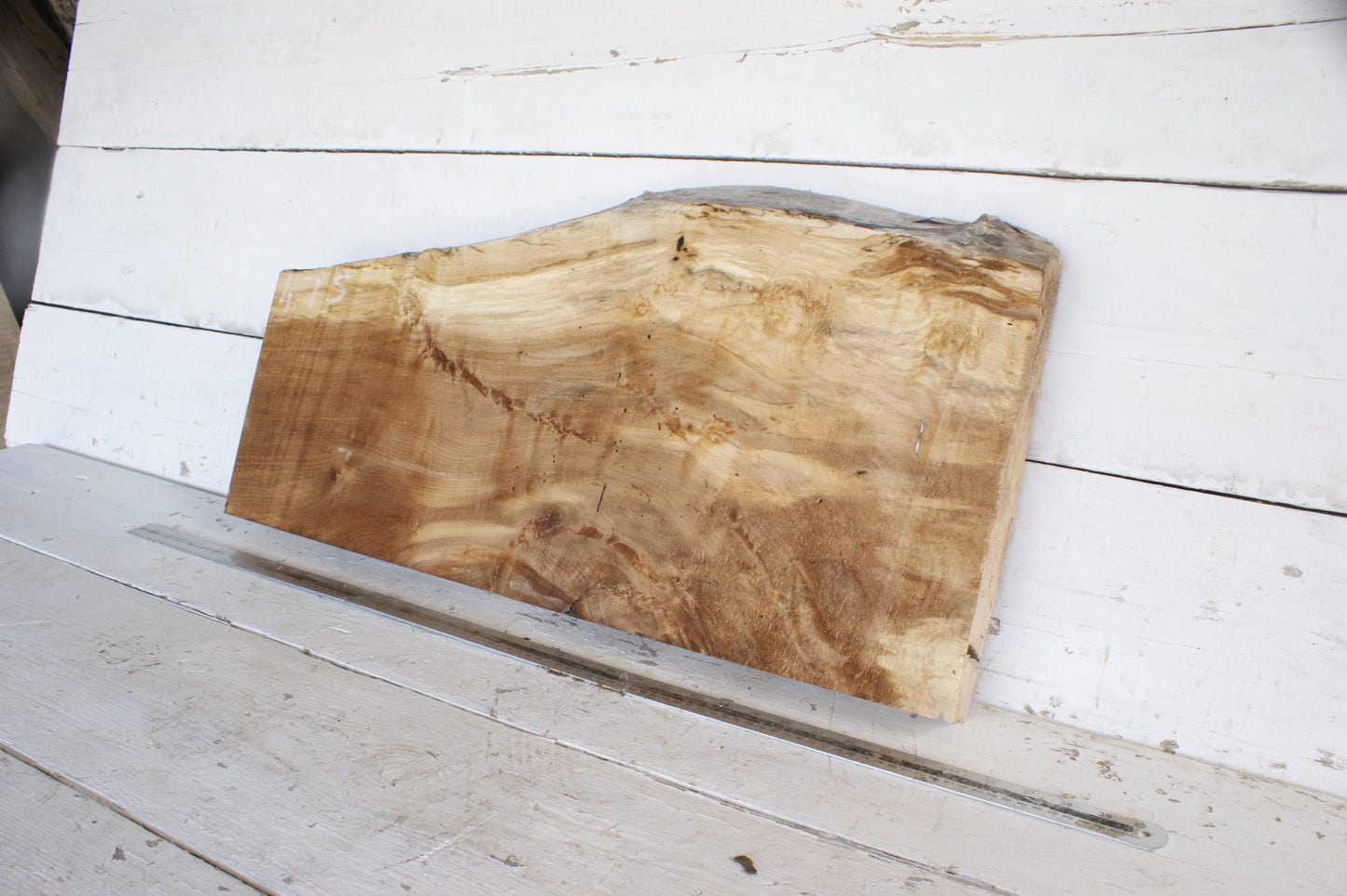 Spalted Sycamore 775 L x 404 - 275 W x 60 D (mm) (475)