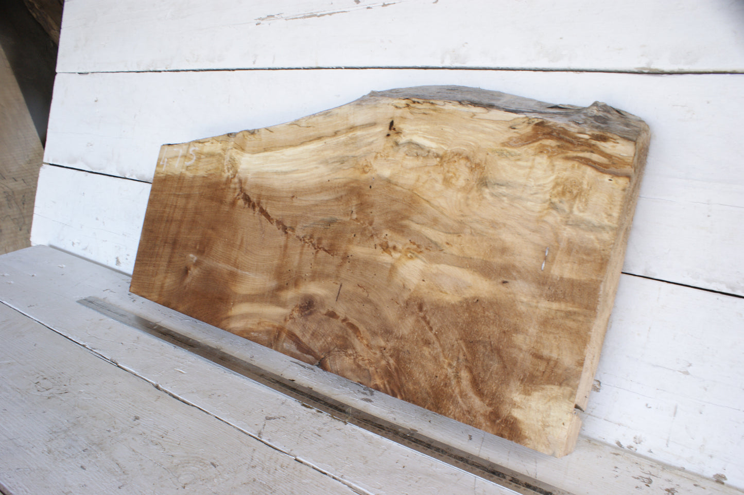 Spalted Sycamore 775 L x 404 - 275 W x 60 D (mm) (475)