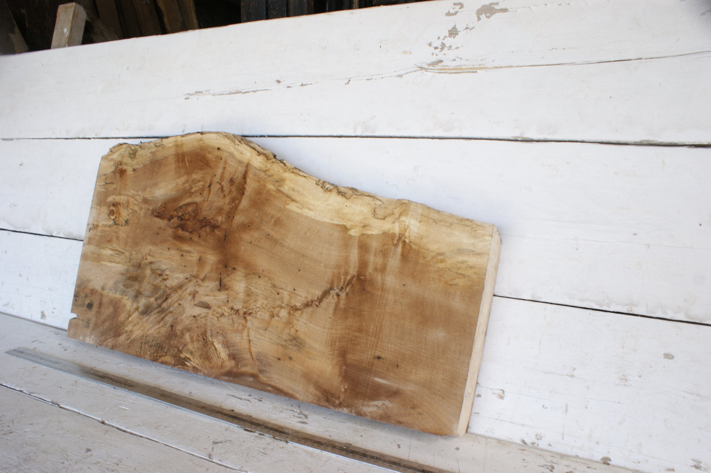Spalted Sycamore 775 L x 404 - 275 W x 60 D (mm) (475)