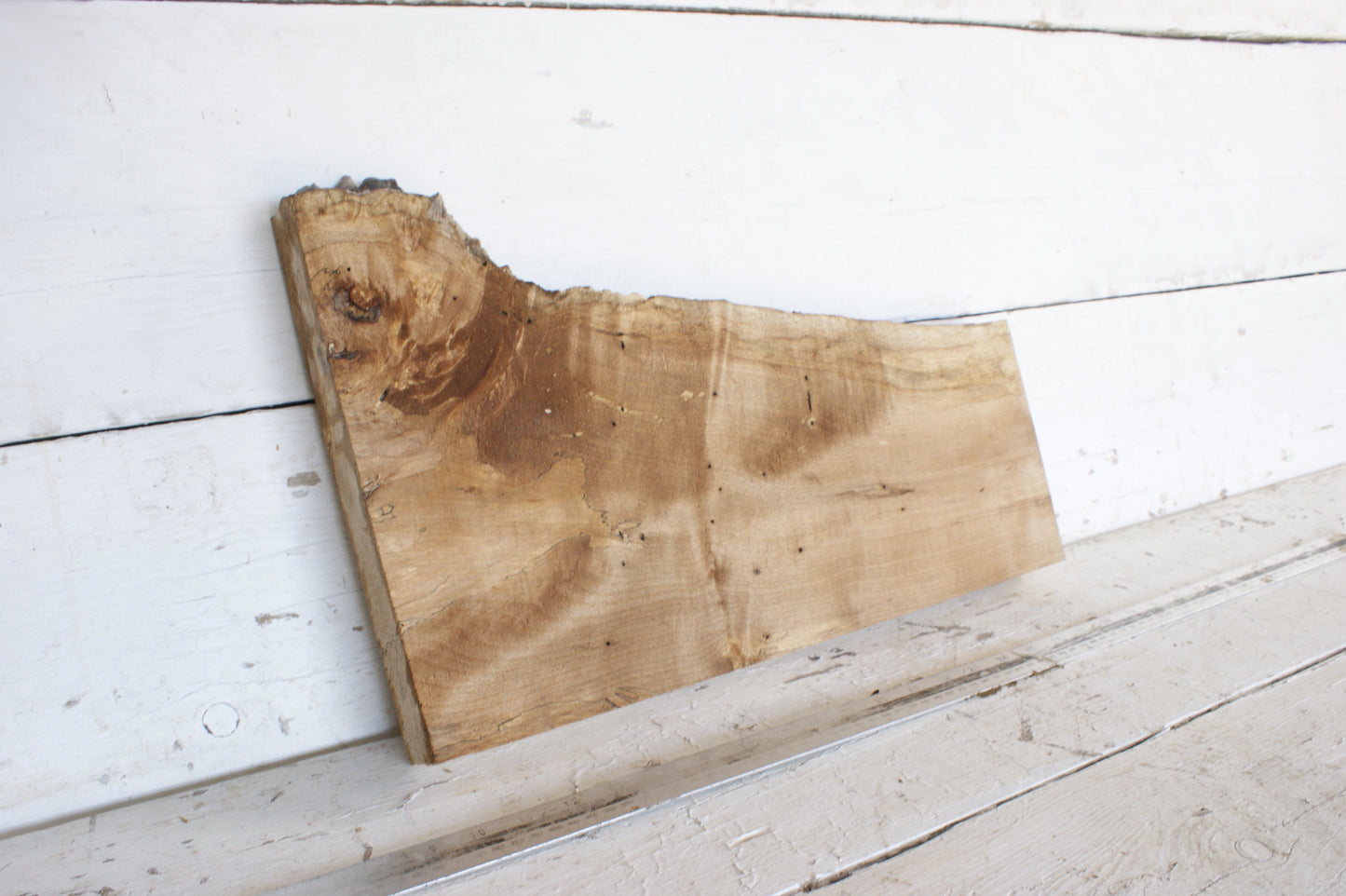Spalted Sycamore 482 L x 300 - 179 W x 48 D (mm) (477)