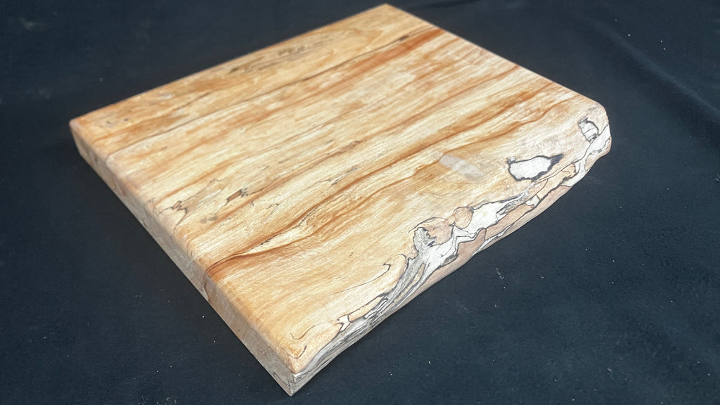 Spalted beech wooden Chopping Board medium size natural edge           (947)